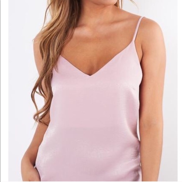 Satin Dreams Midi Side Slit Dress - Picture 4 of 6